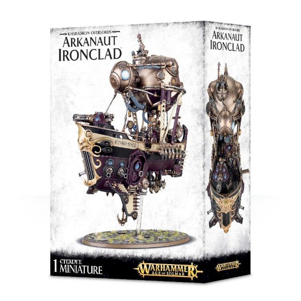 GAMES WORKSHOP 99120205028 "Kharadron Overlords Arkanaut Ironclad Plastic Kit