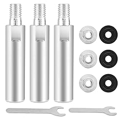 Kyuionty 3 Pcs M10 Angle Grinder Extension