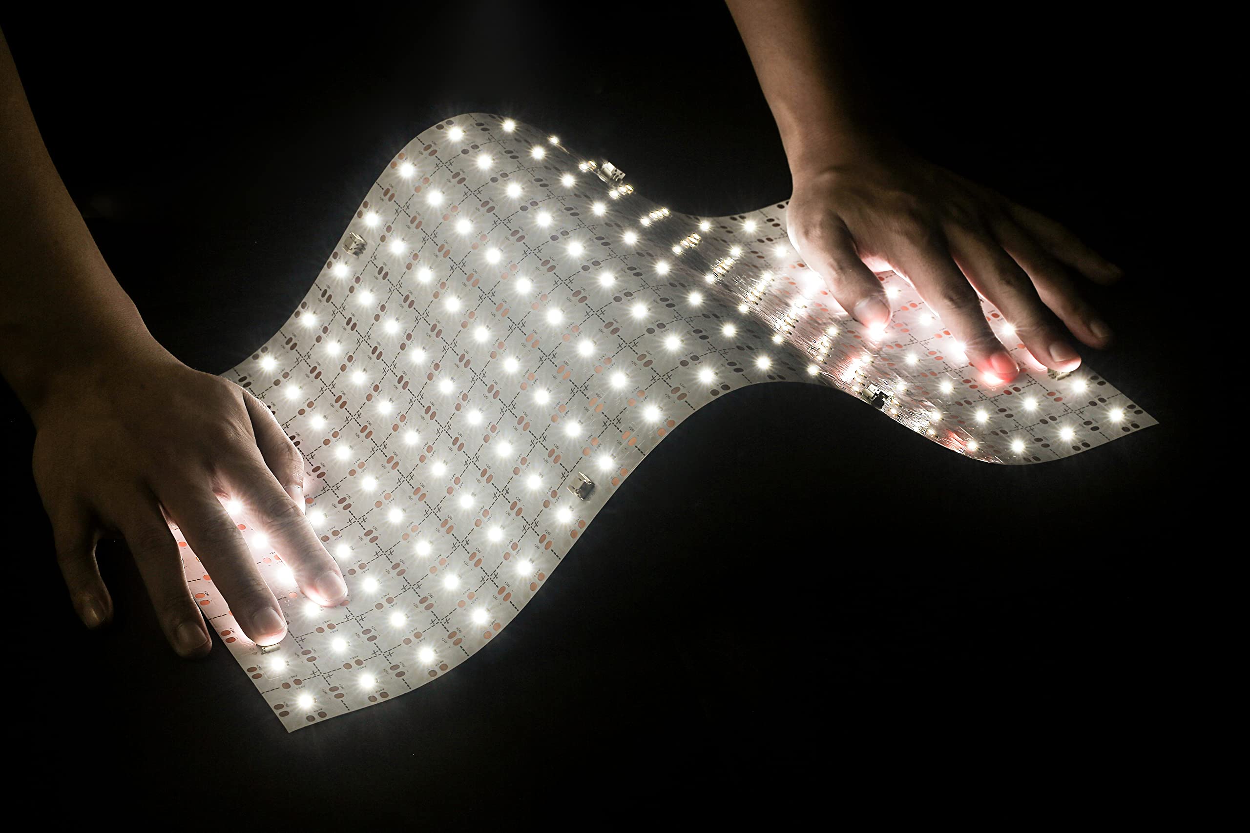 Photo 1 of Minxue 4PCS Soft LED Backlight Sheet 36W 6000Kwhite Color Backlit Flexible cuttable Each pcs 19X9.5 inch for Translucent countertop.