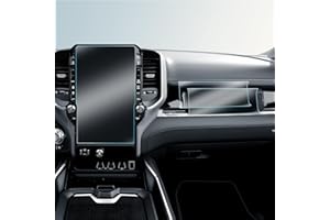 BIBIBO 3Pcs Anti-Glare for 2025 2026 RAM 1500 2500 3500 Screen Protector 2025 2026 RAM 1500 Uconnect 14.4" Touchscreen +10.25