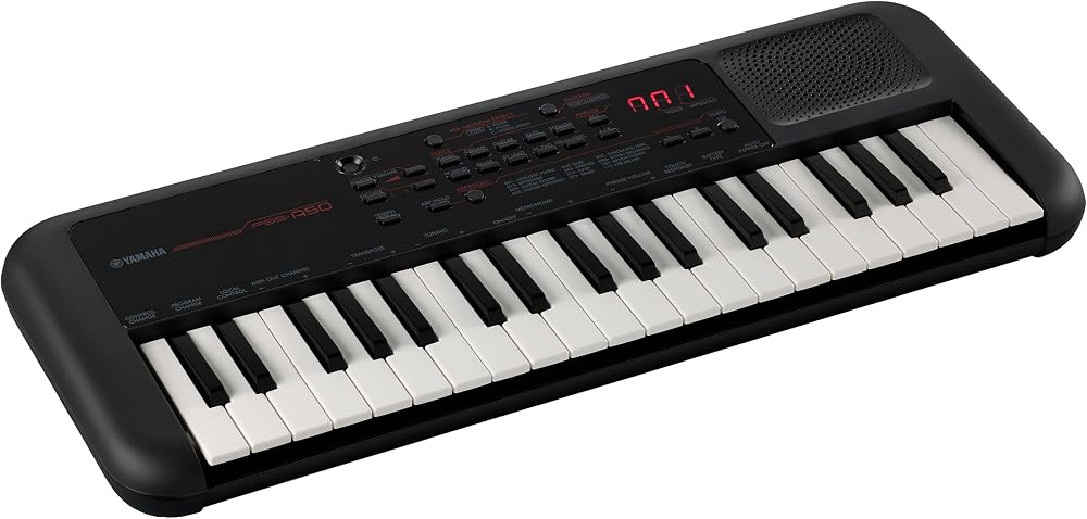 Yamaha PSS-A50 Portable Digital Keyboard 42 Voices 138 Arpeggios Black