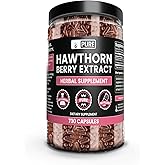 Pure Original Ingredients Hawthorn Berry Extract (730 Capsules) Pure & Natural, No Additives Or Fillers