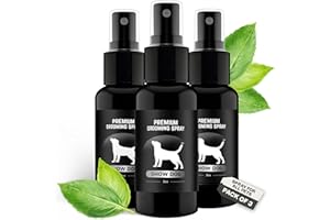 605Products | Premium Dog Cologne and Odor Eliminator - Long Lasting Dog Perfume Made with Essential Oils - Spray Deodorant for Smelly Dogs, Dog Grooming Spray 3pack (Show Dog, 2oz Spray Bottles)