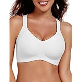 Gailife Womens Wireless Push Up Bras for Women No Underwire Seamless Full Coverage Supportive T Shirt Everyday Bras