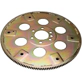 Areyourshop 168 Teeth Steel Flexplate 1845400 Flywheel for Chevy 454 Engines (1970-1990), Racing Quality, 6 Bolt, 10.75" Converter Bolt Pattern, White Zinc Coated