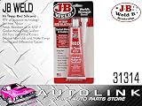 J-B Weld 31314 High Temperature RTV Silicone Gasket Maker Red 3 oz view 3