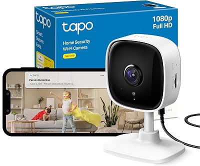 Tapo C100 Indoor Wi Fi Baby Monitor Camera 1080p Night Vision Two Way Audio