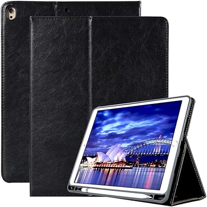 Amazon Ipad Pro 10 5 ケース Apple Pencil 収納機能 無料スタイラスペン 上質レザー素材 ハンドストラップ付き 耐衝撃 耐久 自動ウェイク スリープ Apple Pro 10 5 モデル 番号a1701 A1709 ブラック Billionn パソコン 周辺機器 通販