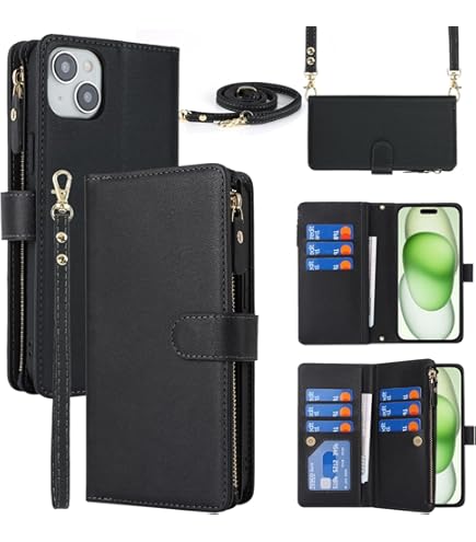 Asuwish Phone Case For IPhone 15 Plus 6.7 Inch Wallet Cover With Screen - View #14