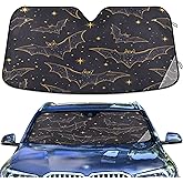 Car Sun Shade Bats Windshield Sunshade Protector for Small Car SUV Front Window