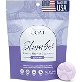 TLG Slumbers Shower Steamers Aromatherapy 7 Pack – USA Made with Extra Menthol, Lavender Essential Oil – Relaxing Shower Bombs for Sleep, Stress Relief & Spa – Gift for Men & Women