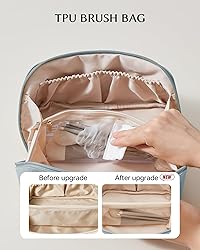 EACHY Travel Makeup Bag,Large Capacity Cosmetic