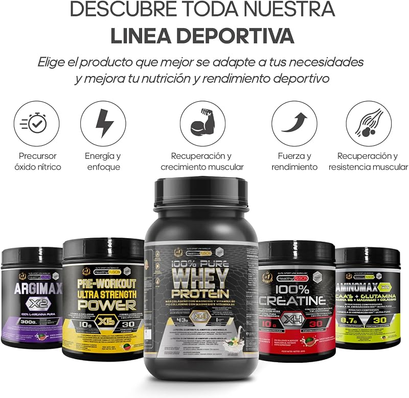 Whey protein isolate 100% pura | Proteine whey isolate + collagene + magnesio | Proteine del siero di latte isolate per lo sviluppo muscolare | Massa muscolare pulita | 30 dosi (Vanillegeschmack)