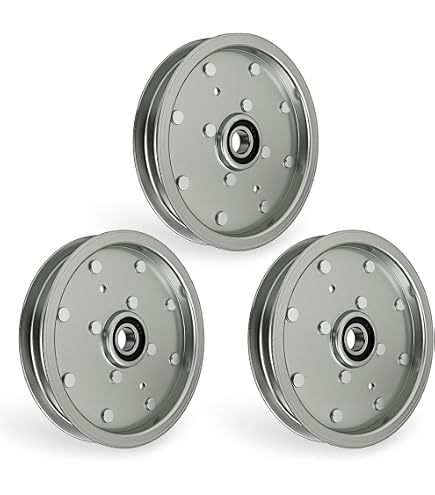 Amazon.com : AUC10172, 15959 Deck Flat Idler Pulley Compatible