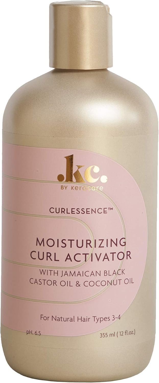 KeraCare Curl Essence Moisturizing Curl Activator- Defines & Frizz‑Controls 12oz, Colour, 355 ml (Pack of 1)