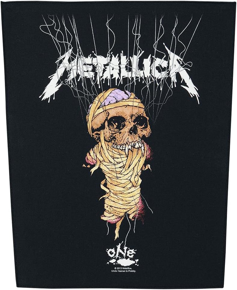 METALLICA ONE 35X25CM BACKPATCH