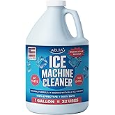 Ice Machine Cleaner and Descaler Gallon | Commercial Ice Maker Descaler | Works With Euhomy, Opal, Scotsman, Manitowoc, Affresh; Countertop Icemaker Cleaners Solution | Icemaker Cleaners and Descaler
