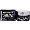 Cuccio Pro T3 LED/UV Cool Cure Versatility Gel- Controlled Levelling- Incredibly Flexible- Strong Adhesion- Thick Viscosity- Fast Application- Quick Cure- Opaque Brazilian Blush- 1 Oz Nail Gel