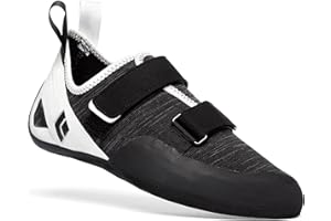 BLACK DIAMOND Men’s Momentum Rock Climbing Shoes | Engineered Knit Technology | 4.3mm Rubber Outsole | Breathable All-Day Comfort