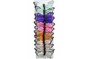 Shinoda Design Center 12 pc Pastel Monarch Butterflies