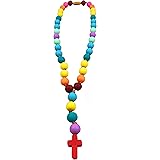 teething rosary beads