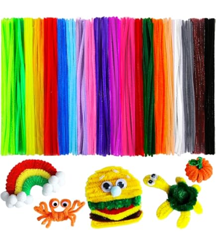 家具 pompom Amazon.com: Colorful Craft Pom Poms Art Supply (White 0.2