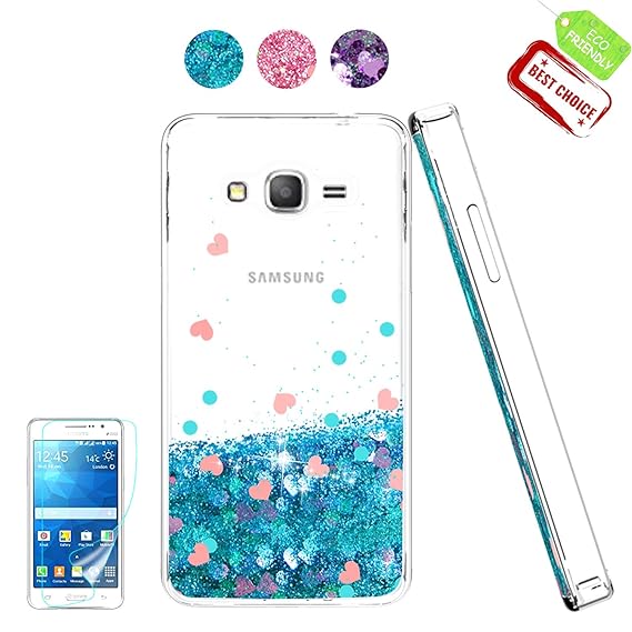Amazoncom Galaxy Grand Prime Glitter Case J2 Prime Phone Cases