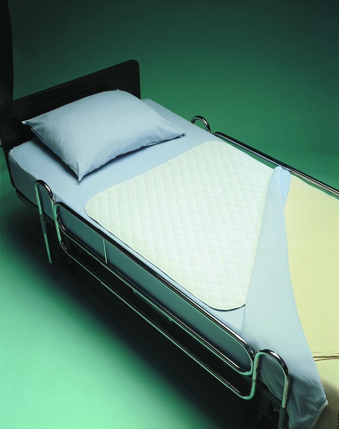 Invacare Reusable Bed Pads 34"x36", Absorbs up to 1800cc liquids