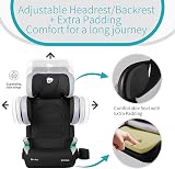globalkids i-Size High Back Booster Car Seat Group 2/3 ISOFIX 15-36 kg Black view 5