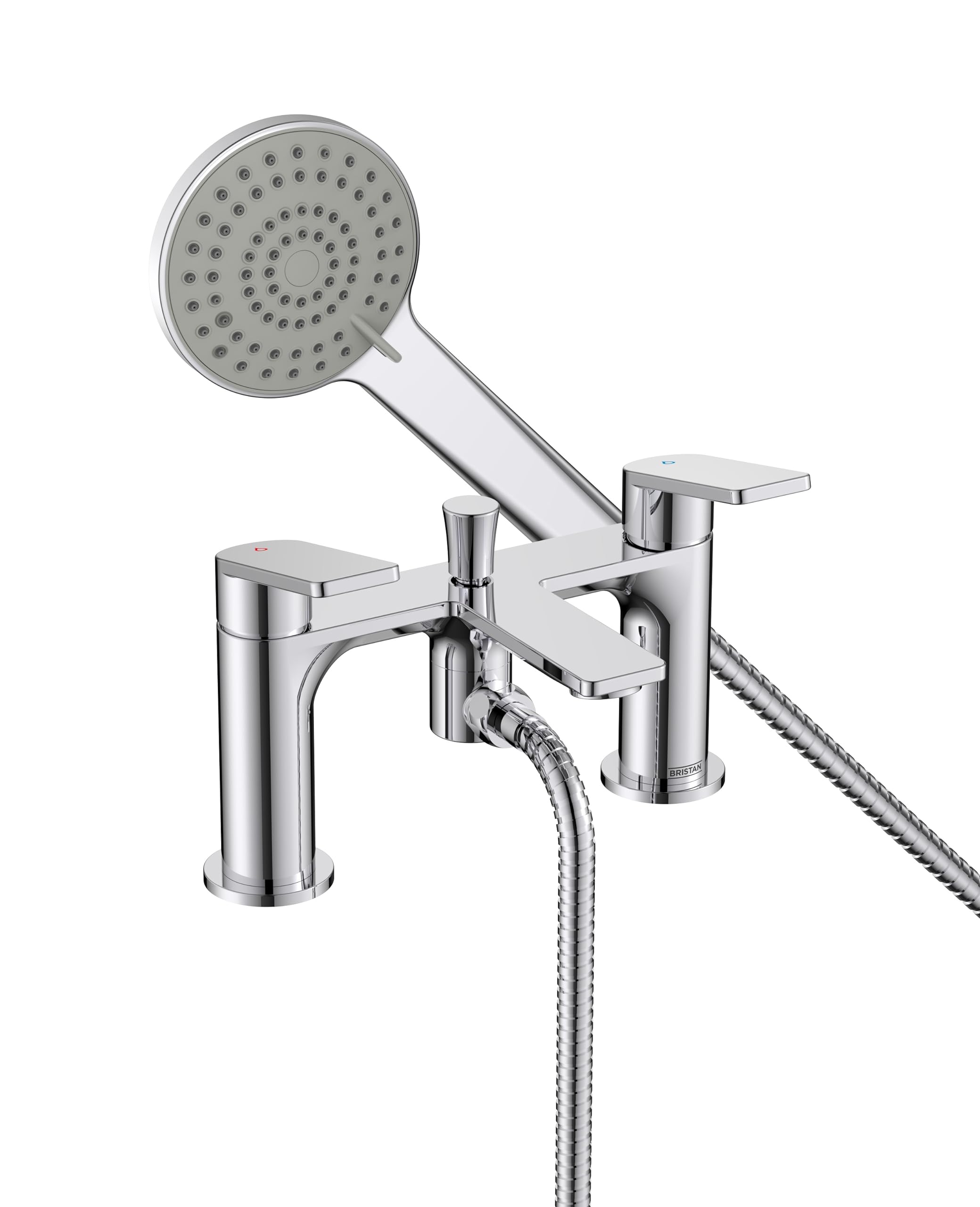 Bristan FRM BSM C Frammento Bath Shower Mixer 2 Hole, Chrome Plated