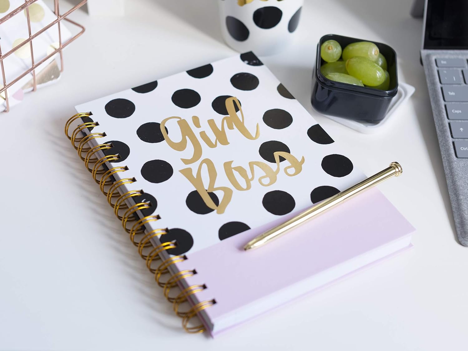 Creative Tops Ava & I Small Notepad/Lined Notebook with 'Girl Boss' Design, Paper, Multi-Colour, 16.5 x 21.5 cm - Image 4