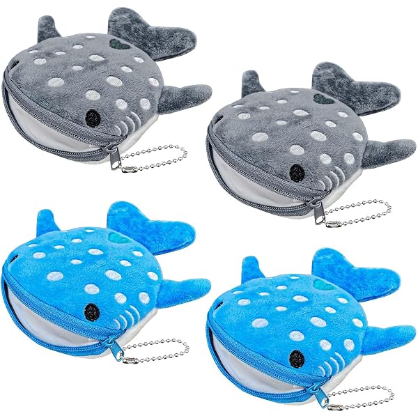 Cute Whale Shark Coin Geldbörse, Shark Wallet Neuheit Geldbörse