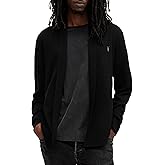 Allsaints Mens Mode Merino Open Cardigan