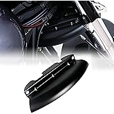 Black Lower Triple Tree Wind Deflector for Harley Touring Electra Street Glide 2014-2023 Models