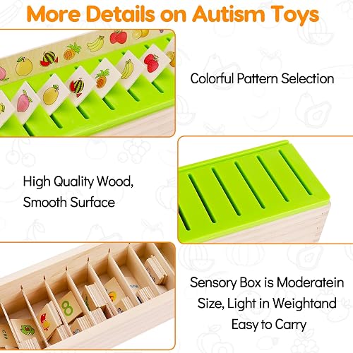 Baby Toys AugToy Wooden Montessori Toys For 1 2 3 Year Old Toddlers ...