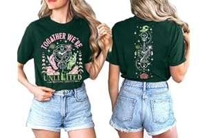 Wicked Musical Shirt Witch and Princess Shirts Change for Good T Shirt Movie Fan Gifts Tee Casual Short Sleeve Tops