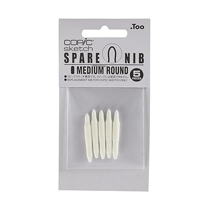 Copic Marker Ersatzspitzen, medium, rund