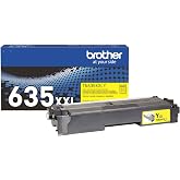 Brother Genuine TN635XXLY Super High Yield Yellow Toner Cartridge, 1 Pack | Single pack