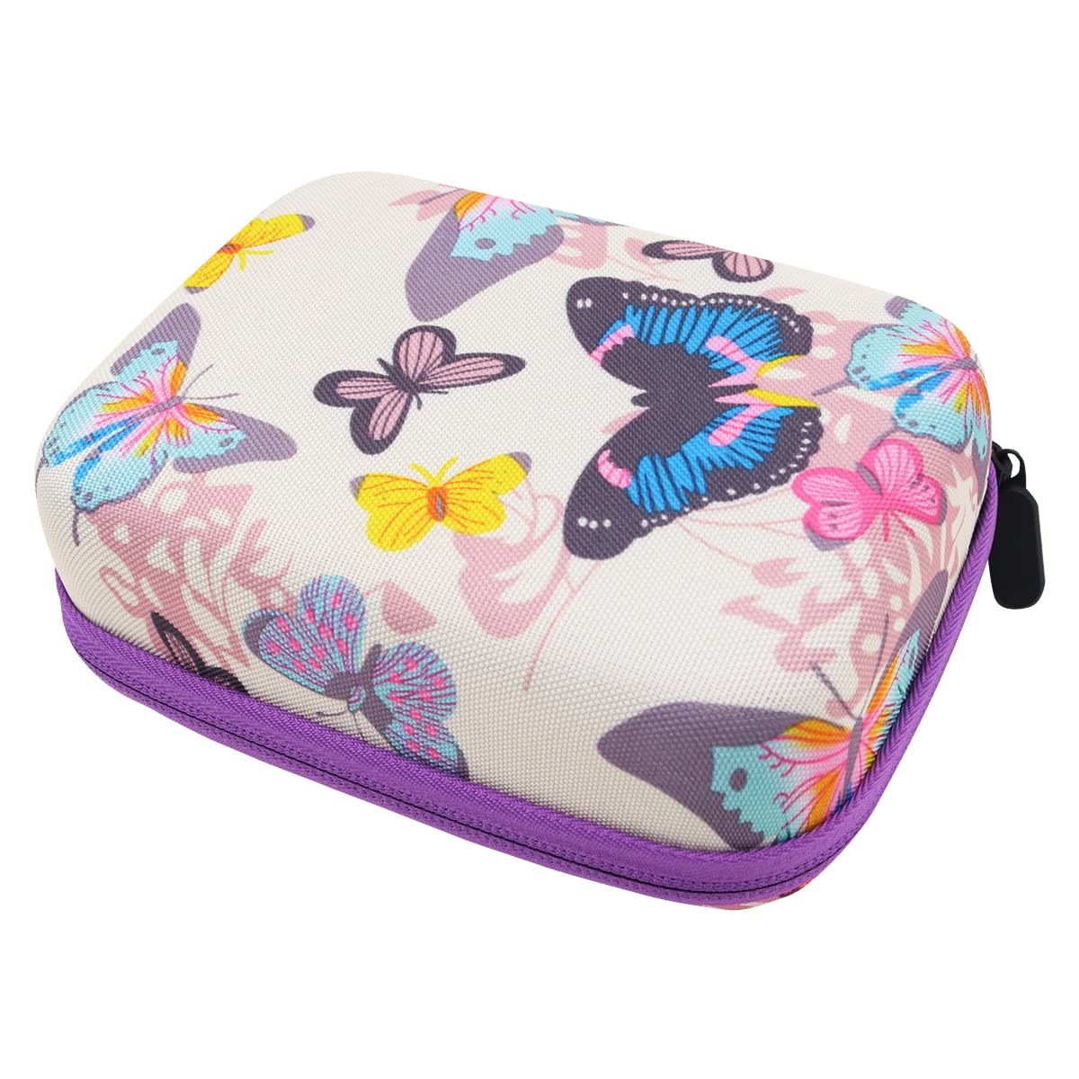 Tiardey 20pcs Diamond Painting Storage Containers Diamond Storage Box with Tools,Portable Bead Storage Container,Diamond Painting Accessories kit - Purple