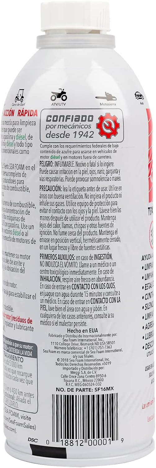 Sea Foam SF-16 Motor Treatment - 16 oz.: Automotive