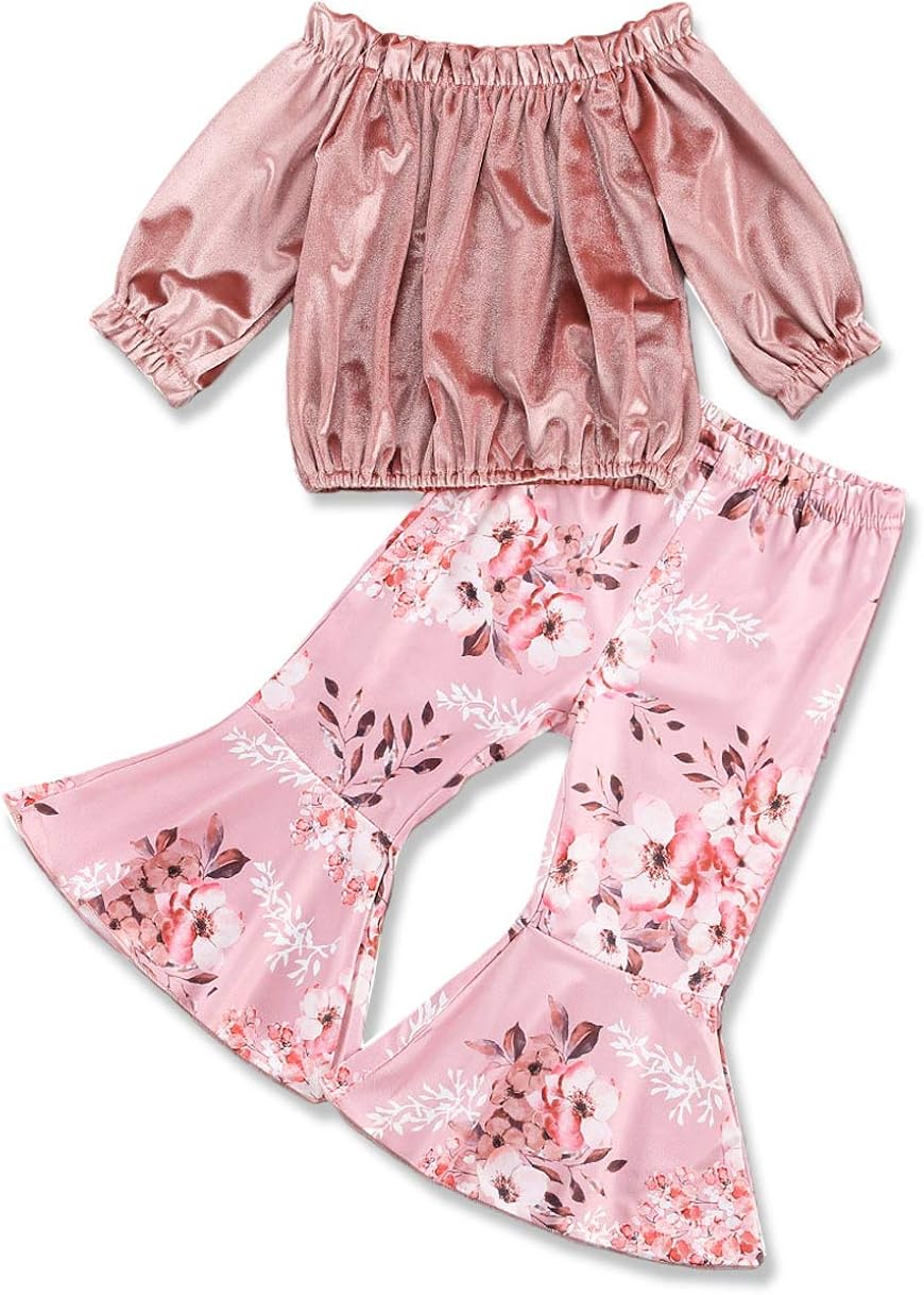 baby girl bell bottom outfits