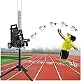 Eastnmythet Badminton Serve Pitching Training Machine, Smart Shuttlecock Feeder, Automatic Badminton Ball Thrower Dispenser, Adjustable Height, for Indoor & Outdoor Training