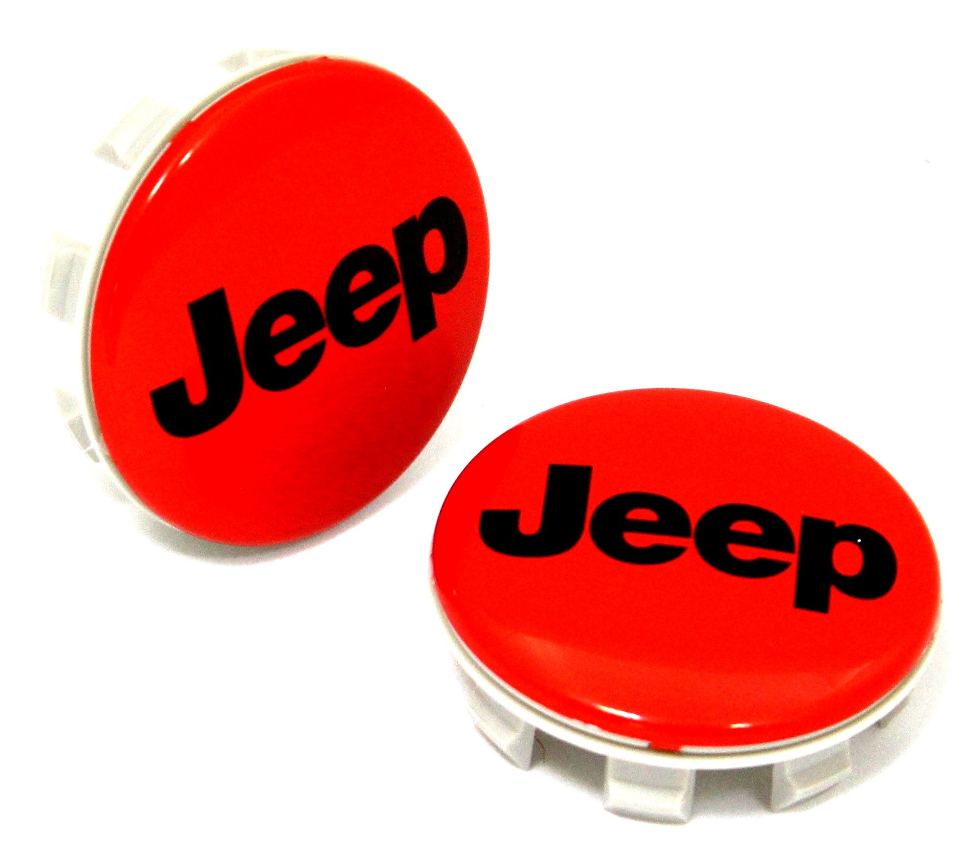Buy Jeep Center Wheel Cap Hub Floating Self Leveling with Red Logo 63.5 mm Online at desertcartUAE
