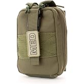 Eleven 10 ETAK (Enhanced Trauma Aid Kit) Tear-Away, Ranger Green, Pouch Only
