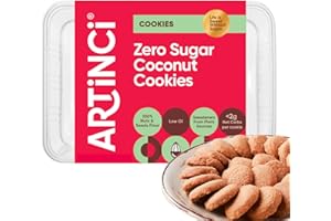 Artinci Coconut Keto Cookies | Diabetic Friendly | Sugar free Biscuit | Diet snacks for Healthy Living FBA_Mixed_Nut_Pack of 1(200 g (Pack of 1))