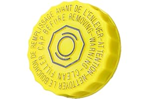 Yojunauto Brake Master Cylinder Fluid Bottle reservoir Cap Fit for Ram 1500 2500 3500 for Jeep Wrangler Grand Cherokee Compass Liberty for Dodge Journey Dakota Charger for Chrysler 200 300 Sebring