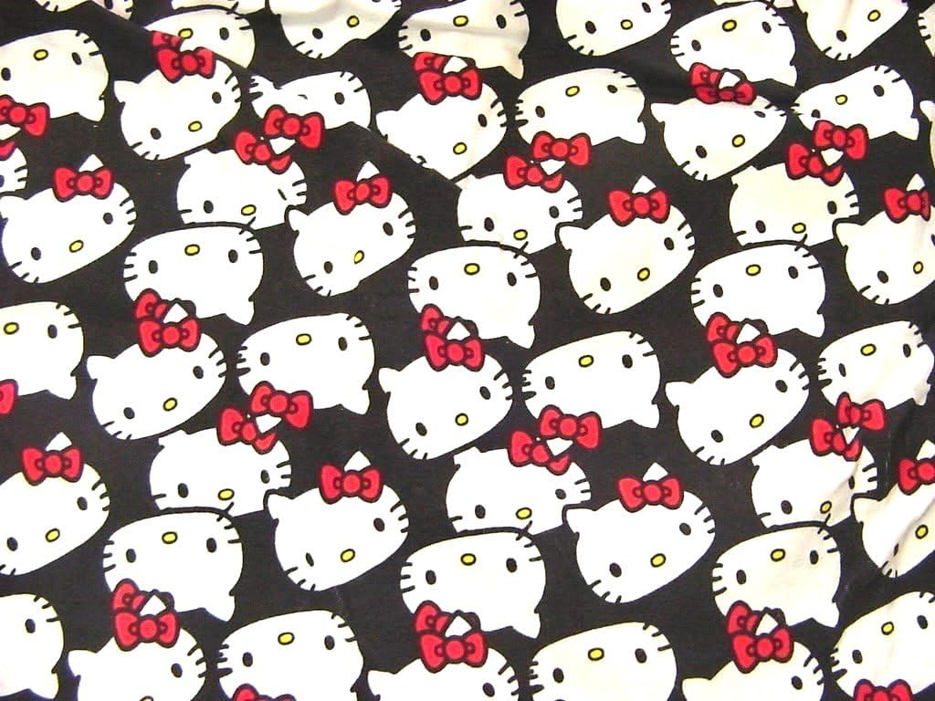 Amazon Co Jp Hello Kitty ハローキティ ボクサーブリーフ フェイスぎっしり ブラック 黒 M ホビー