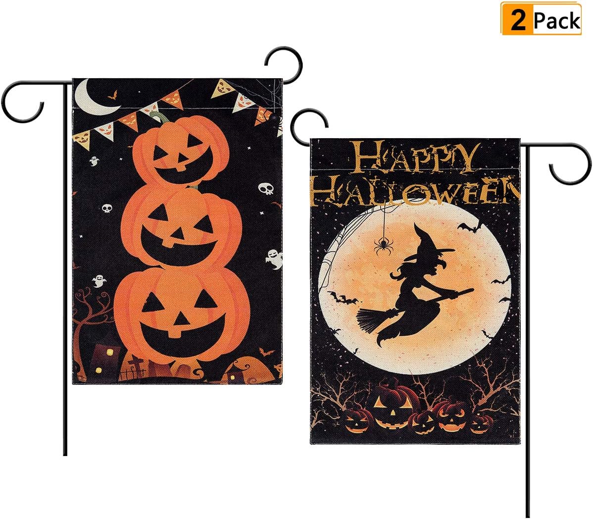 Best 2 Piece Garden Flag Stand For 12 X 18 Flag