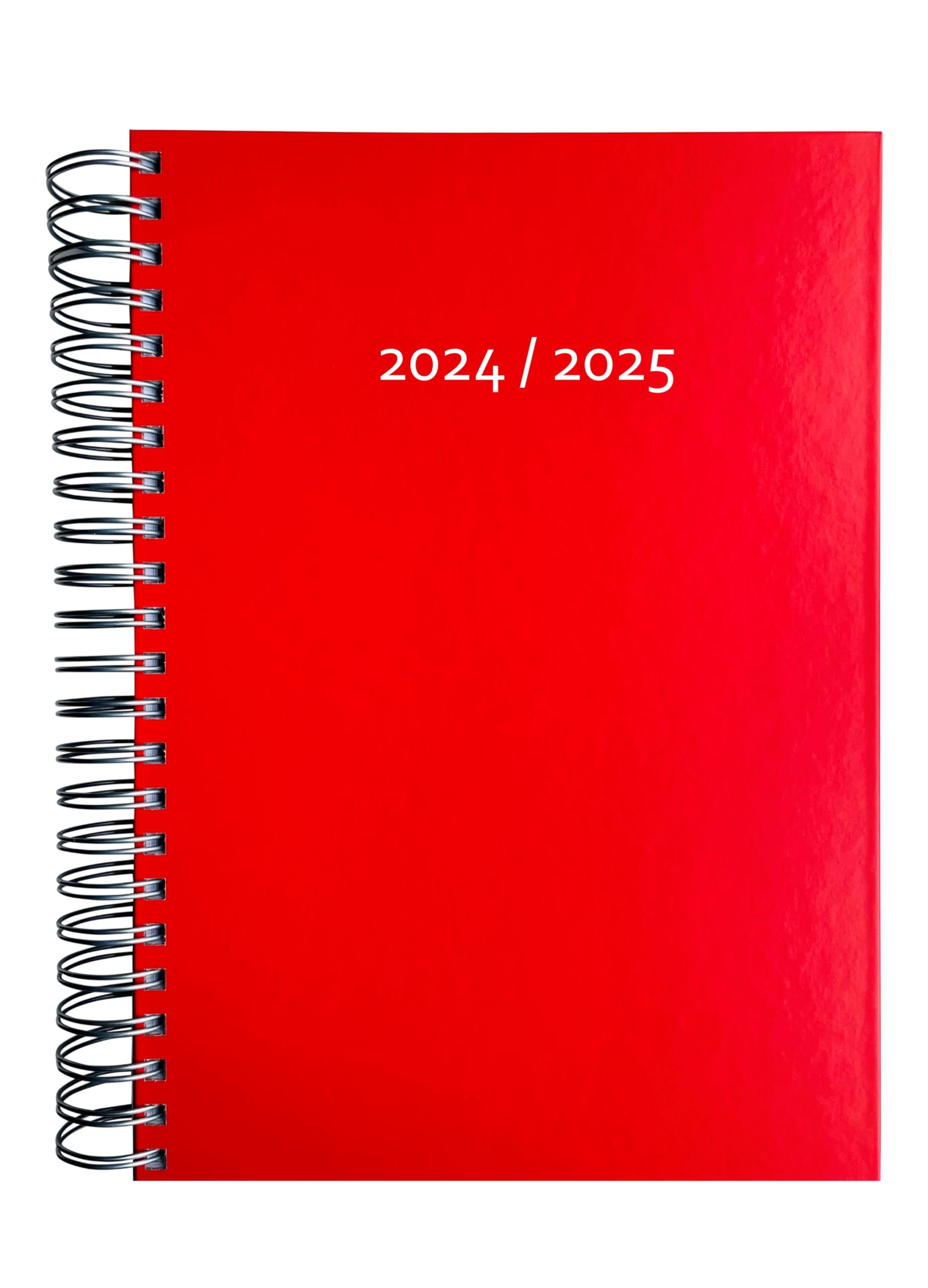 Edition Cumulus, 2019 Office Calendar for Year 2019, Large, Spiral Bound, Ruby Red, 365 Pages, DIN A4