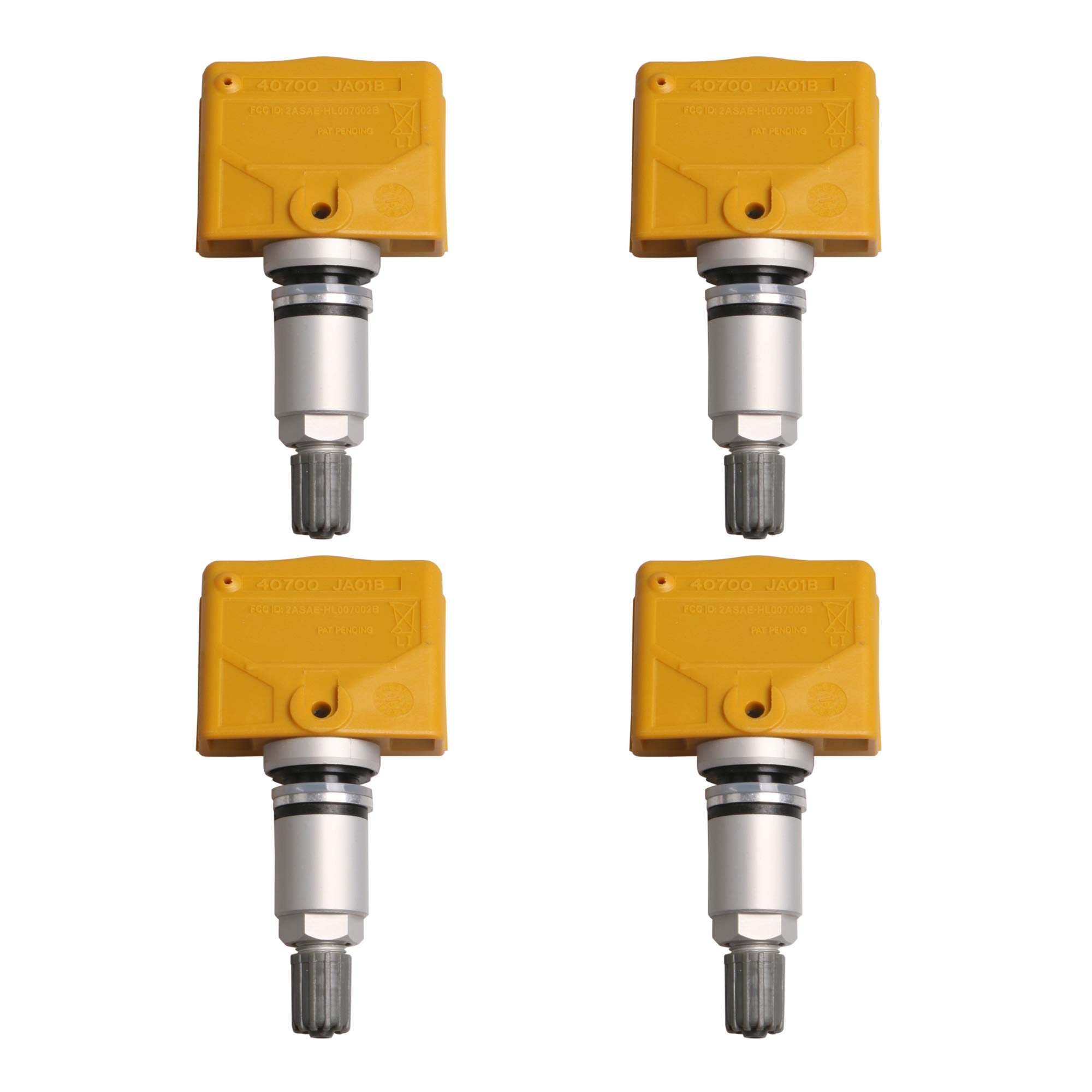 Photo 1 of MOSTPLUS TPMS Sensor, Pre-Programmed 315MHz 440700-JA01B Tire Pressure Monitoring Sensor Compatible for Nissan Altima Frontier Versa Maxima 350z Quest Juke GT-R Infiniti FX35 QX56 M35 M45 FX45 4PCS
